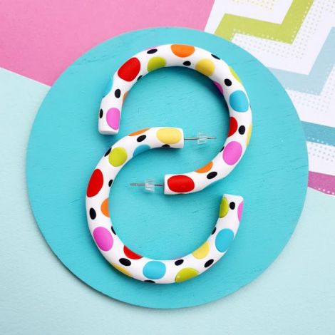 Creole funky confetti white