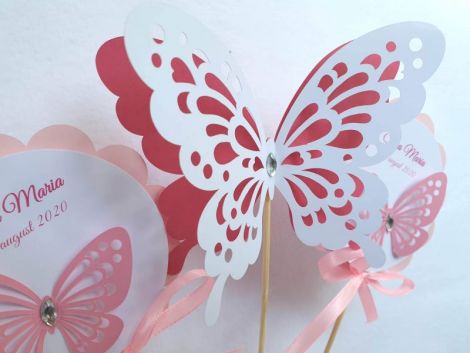 Decor candy bar botez petreceri Fluturi