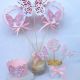 Decor candy bar botez petreceri Fluturi