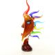 Statueta abstracta  din sticla Murano 