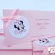 Plicuri de dar botez Minnie roz