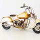Model mare de motocicleta alba 