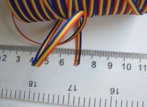 Panglica tricolor 3mm x3m