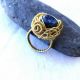 Inel bronz Lapis Lazuli