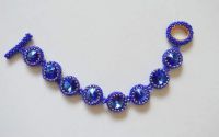 Bratara swarovski blue lagoon