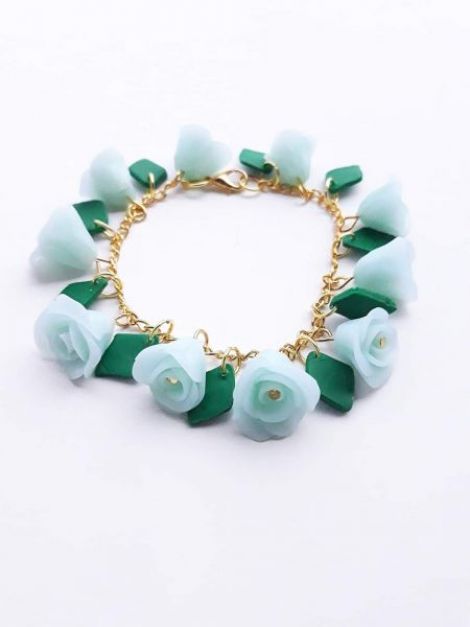 Bratara Blue Rose