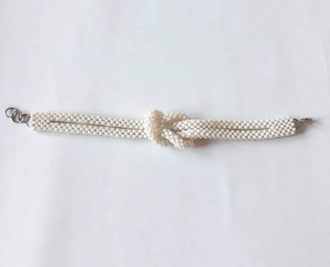 Bratara Craw - milky white