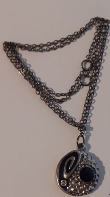 Discovery BlackSilver Colier cu pandantiv unicat