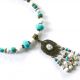 Colier  turcoaz si howlite