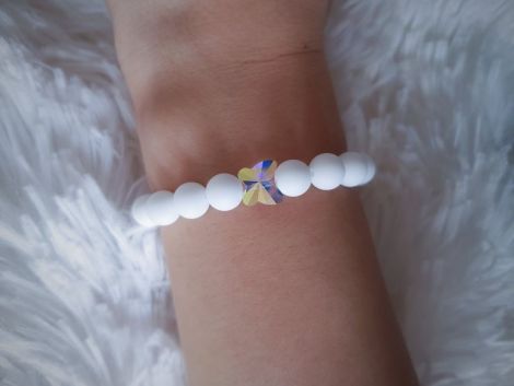 Bratara Swarovski fluture