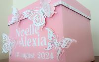 Cutie pentru dar botez Fluturi