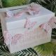 Cutie pentru dar botez Fluturi
