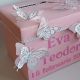 Cutie pentru dar botez Fluturi