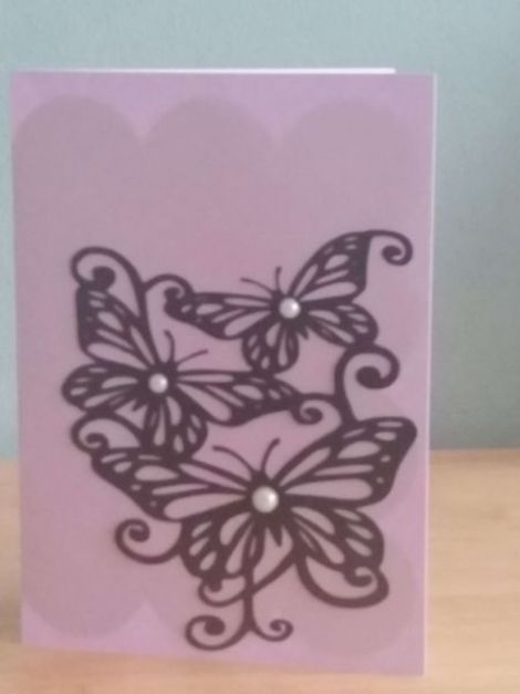 Felicitare butterflies