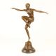 Dansatoare Art Deco-statueta din bronz 