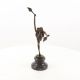 Dansatoare cu focul-statueta Art Deco din bronz