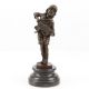 Vagabondul- statueta Art Deco din bronz