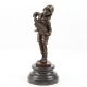Vagabondul- statueta Art Deco din bronz