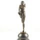 Dansatoare singura-statueta Art Deco din bronz
