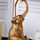 Lampa mare de masa cu un elefant 