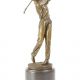 Jucator de golf-statueta din bronz 