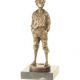 Vagabondul-statueta din bronz 