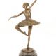 Balerina-statueta din bronz 
