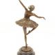 Balerina-statueta din bronz 