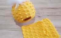 Set bebe croetat 