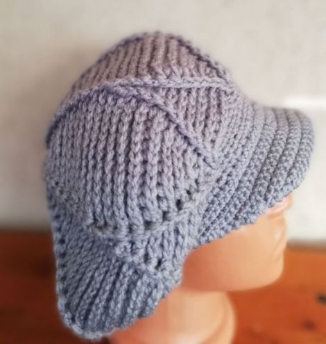 Newsboy hat women-Sapca crosetata pentru femei