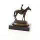 Calaret cu calul sau-statueta din bronz 