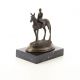 Calaret cu calul sau-statueta din bronz 