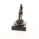 Calaret cu calul sau-statueta din bronz 