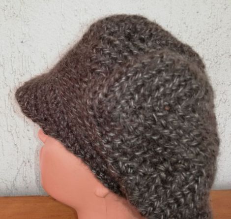 Newsboy hat women-Sapca crosetata pentru femei