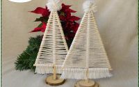 Bradut natur macrame.