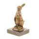 Iepurasul de Paste-statueta din bronz 