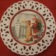 Platou ceramic Mos Craciun