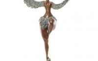 Femeie inaripata -statueta din bronz 
