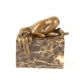 Femeie nud -statueta din bronz