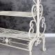 Cuier mare din fier forjat antik white 