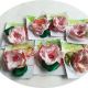 martisor brosa floare de matase roz pastel