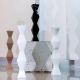 Lumanare alba "Brancusi - Omagiu"