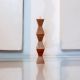Lumanare maro "Brancusi - Omagiu"