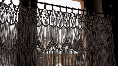 Perdea Macrame Bumbac - la comanda