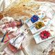 Brosa floare - martisor din piele 