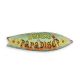 Decoratiune din metal cu "WELCOME TO PARADISE"