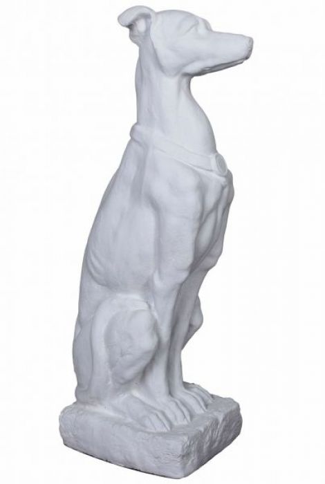Statueta din rasini cu un catel