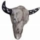 Decoratiune cu coarne de bou 
