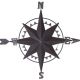 Ceas maritim pentru casa sau gradina antik black 