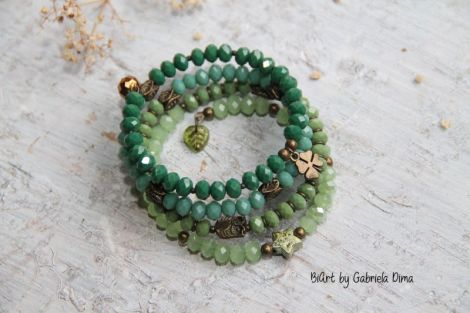 Bratara "Green harmony"